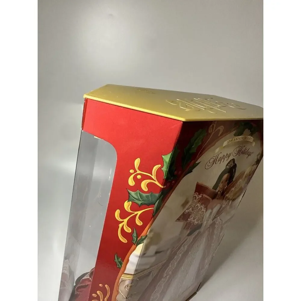 1997 Happy Holidays Special Edition Barbie Doll Mattel Brown Hair NIB